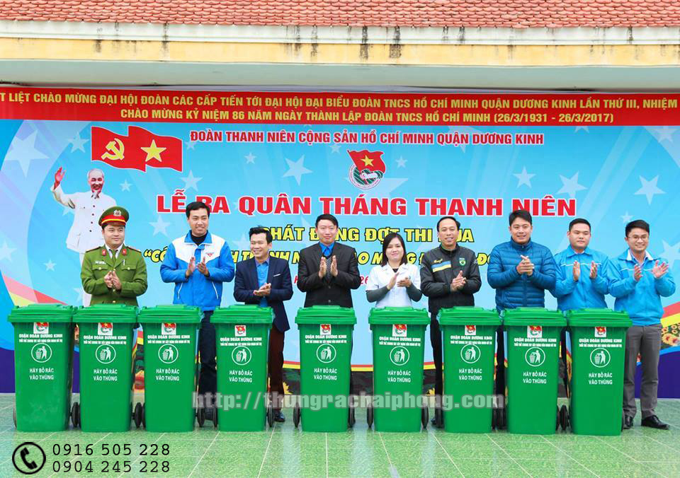 thùng rác công nghiệp tại hải phòng